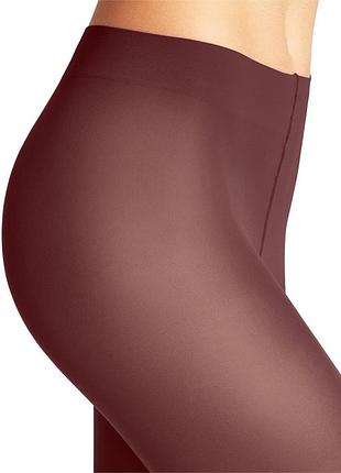 Коричневі колготи falke pure matt 100 m/l