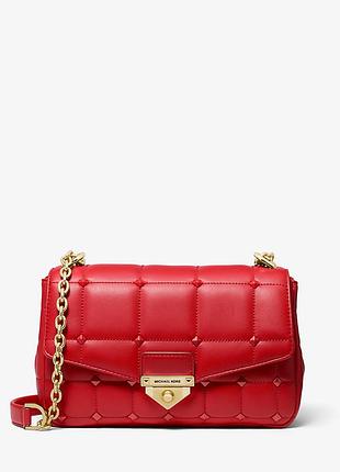 Сумка женская michael kors soho large studded quilted leather shoulder bag