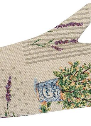 Рукавиця кухонна гобеленова rkg21 limaso, 17x30, повсякденний, без люрексу, 75% поліестер, 22% бавовна, 3% акрил, гобелен