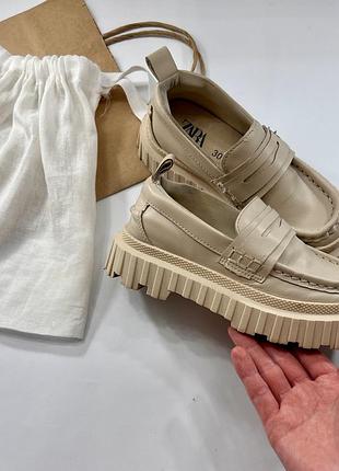 Лофери для дівчинки zara 29-30 р 5