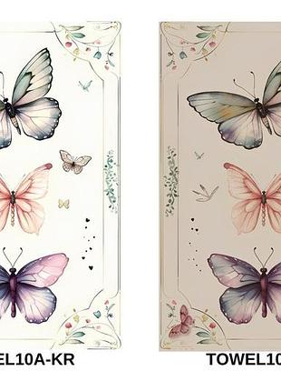 Набір з 2 шт. кухонних рушників "colorful wings" set towels-10, 45x65, прямокутна, повсякденний, принт, 100% бавовна, 2 шт.