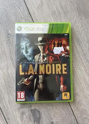 Диск l.a. noire (xbox 360 комплект 3 диски)