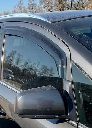 Ветровики на окна (4 шт, hic) для opel zafira b 2005-2011 гг