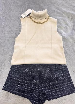 Продам жилетку zara та твідові шорти