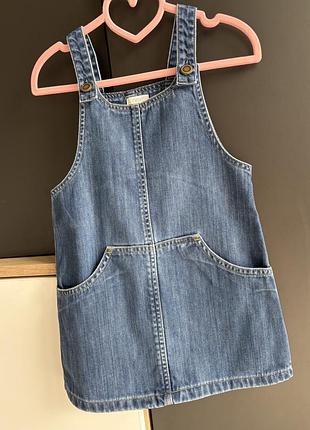 Джинсовий сарафан next для дівчинки