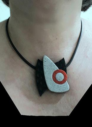 Zoclayart авторське стильне кольє чокер біжутерія