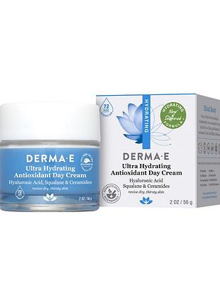 Увлажняющий дневной крем с гиалуроновой кислотой derma e