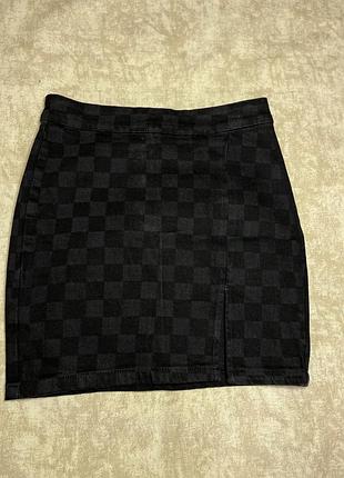 Міні спідниця чорного кольору 🗝️