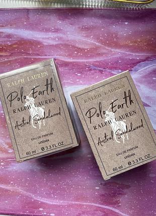 Парфумована вода унісекс polo earth стійка 60 мл