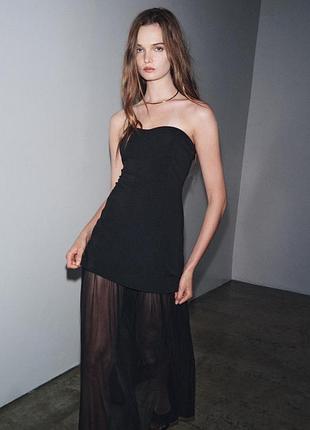 Отличное вечернее платье zara для торжеств