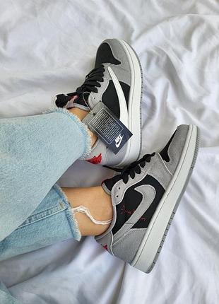 Найк аір джордан 🤍💫
nike air jordan 1 low x trevis scott