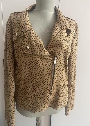 Жіноча косуха під замш