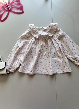 Ніжна блузка в квіти 7