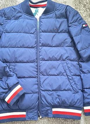 Бомпер куртка tommy hilifinger пуховик