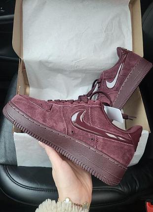 Найк аир форс 1 бургунди🔥💫

nike air force 1 '07 burgundy