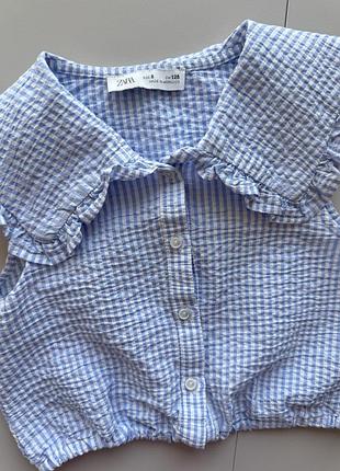 Том з комірцем zara 4