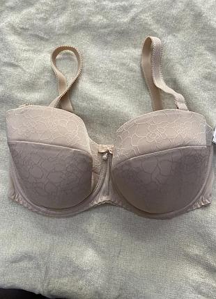 Бюстгальтер балконет full cup, 75е, ava