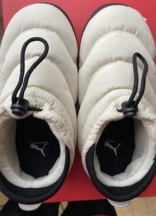 Капці puma tuff terra mid slippers unisex, 38 розміру, колір: alpin snow-desert dust