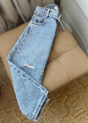 Джинси zara на дівчинку 4-5 р.