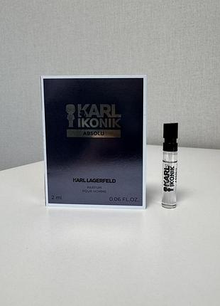 Оригінальний зразок аромату karl lagerfeld absolu pour homme