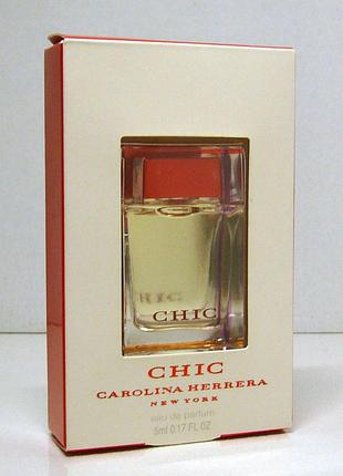 Миниатюра carolina herrera chic. оригинал.