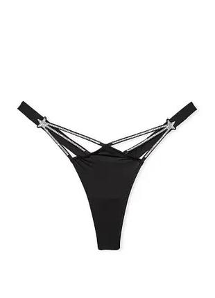 Трусики стрінги shine strap thong panty victoria's secret м