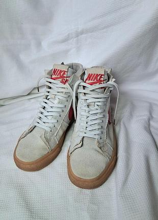 Кроссовки унисекс nike sb zoom blazer mid premium кроссовки скейтбордиста