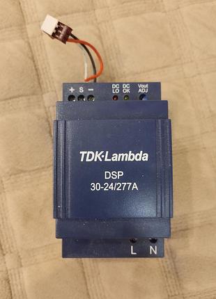 Імпульсний блок живлення на din-рейку tdk-lambda dsp30-24/277a.