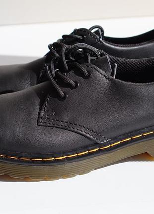 Кожаные туфли dr. martens 32 размер оригинал