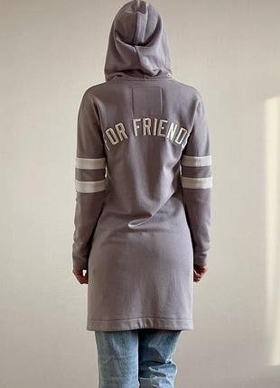 Спортивне подовжене худі/пальто бренду for friends, розмір м