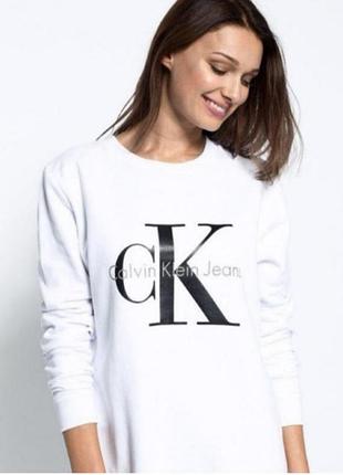 Хлопковый лонгслив calvin klein