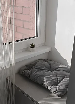 Лежанка для кота. подушка для кота. матрасик для подоконника