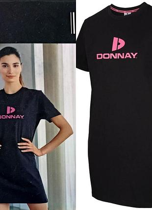 Женское платье-футболка donnay размер м евро 40/42 наш 46/48
