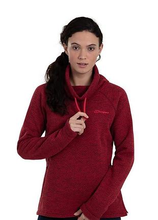 Жіноча флісова кофта berghaus модель berghaus women’s canvey half zip fleece — ідеальний вибір для прохолодної погоди, активного відпочинку.