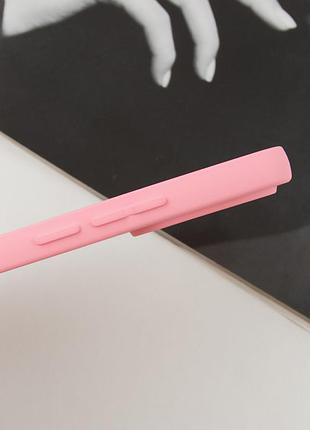 Чохол tpu getman liquid silk full camera для xiaomi redmi note 13 pro 4g / poco m6 pro 4g / note 14s рожевий / pink 2