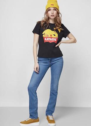 Джинсы levis 724 синие 26-30