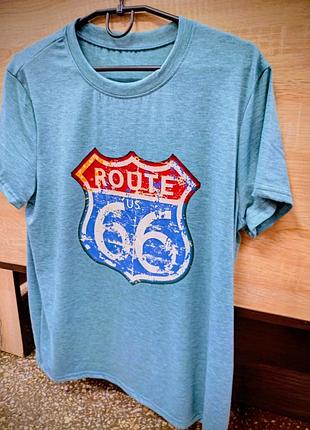 Футболка route 66 (m) оригинал.u.s.a.