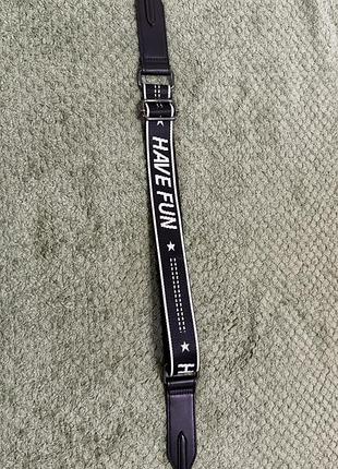 Ремінь для сумки з надписом have fun