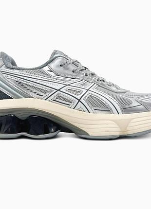 Мужские кроссовки asics gel-kinetic fluent white/silver / smb+ 🔗