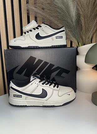 Кроссовки nike sb dunk low x supreme