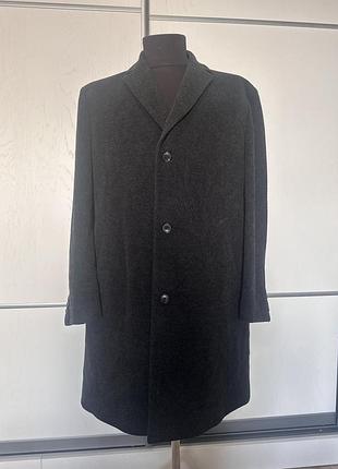 Чоловіче вовняне пальто hugo boss 56-58 розмір xxxl