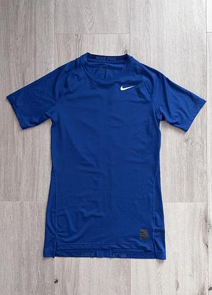 Nike pro compression компресійна спортивна футболка чоловіча