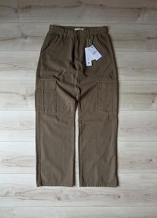 Карго брюки stradivarius str