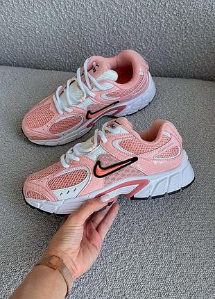Шикарнезні жіночі кросівки nike v5 rnr pink white premium рожеві
