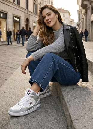 Оригінальні кросівки fila high top softfoam, вигідна ціна