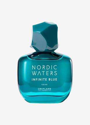 Женская парфюмированная вода nordic waters infinite blue [нордик уотерс инфинит блу] (пробник)