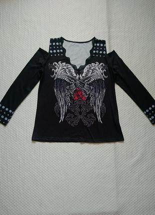Лонгслив готический xl размер