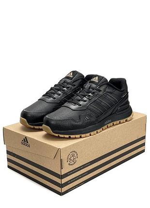 Мужские кроссовки adidas zx 750 black — цена 2650 грн в каталоге