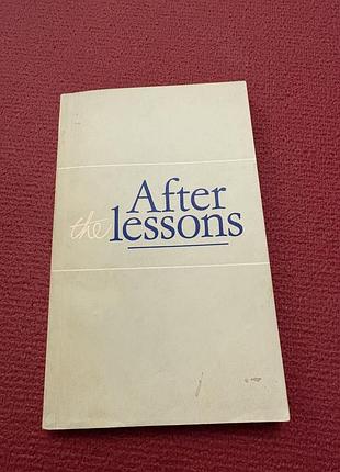 After lessons in english книга з текстами ретро винтаж англійською