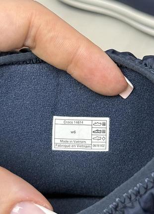 Чобітки на флісі crocs, w6 3